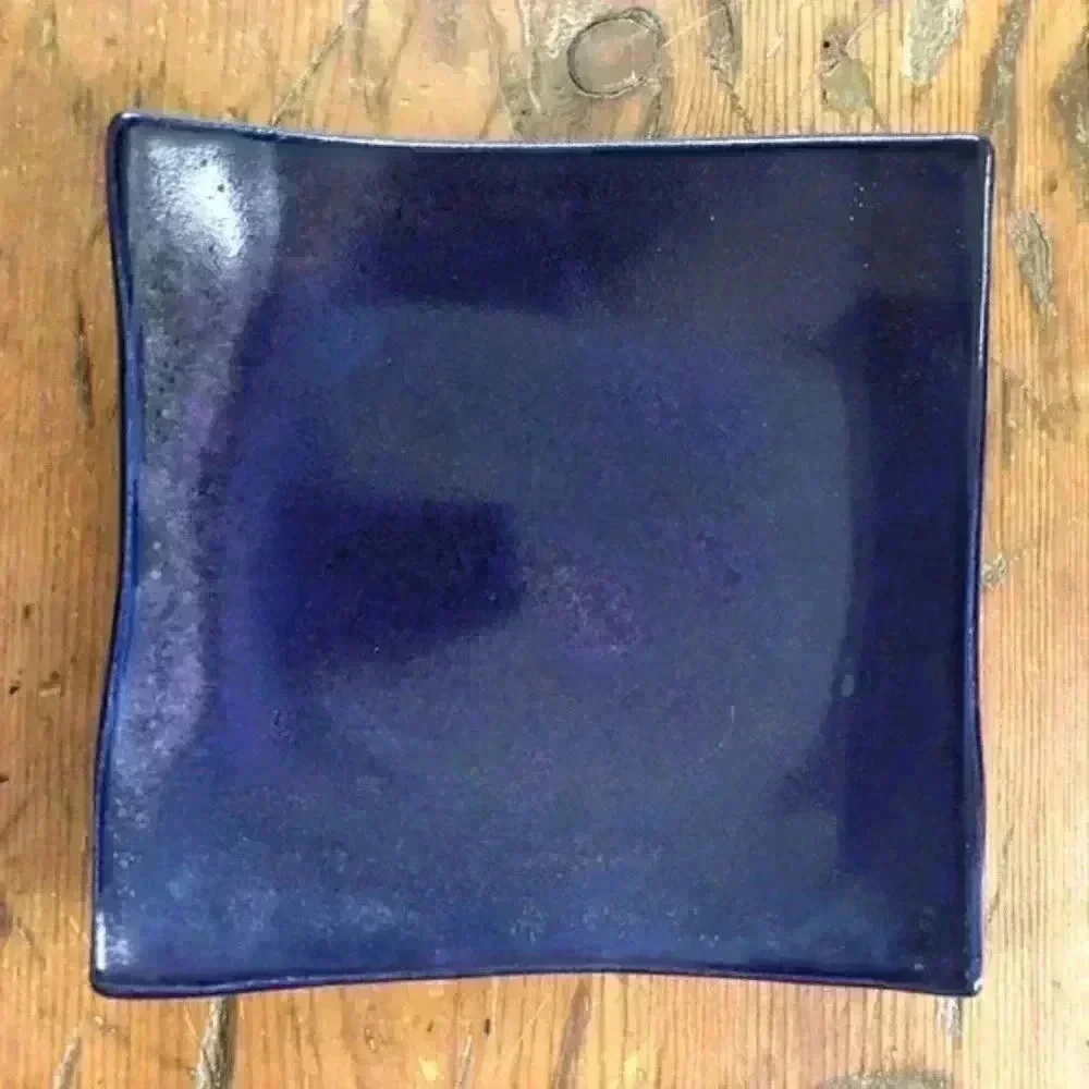 6 Handmade Ceramic Side Dish Plates 4.25